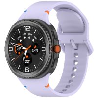 eses Silikonový řemínek pro Samsung Galaxy Watch 8 - Fialový, velikost L
