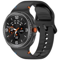 eses Silikonový řemínek pro Samsung Galaxy Watch 8 - Černý, velikost L