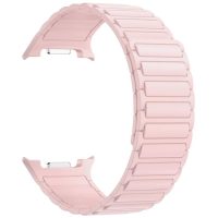 eses Silikonový magnetický řemínek pro Samsung Galaxy Watch 8 - Růžový