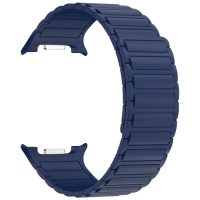 eses Silikonový magnetický řemínek pro Samsung Galaxy Watch 8 - Modrý