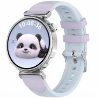 eses Silikonový sportovní řemínek pro Huawei Watch GT 5 41mm a GT 6 41mm - Modro šedý, 18 mm