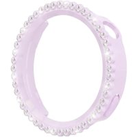 Ochranný rámeček s kamínky pro Huawei Watch GT 6 41mm - Růžový