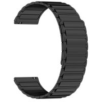 ese Magnetický silikonový řemínek - Černý, 22 mm