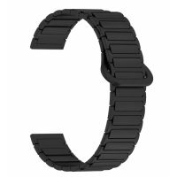 eses Magnetický silikonový řemínek - Černý, 22 mm