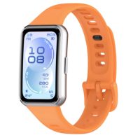 eses Silikonový řemínek pro Huawei Band 11 a Huawei Band 11 Pro - Oranžový