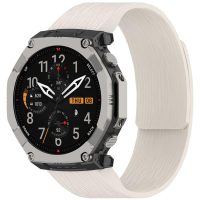 eses Silikonový magnetický řemínek pro Amazfit T-Rex Ultra 2 - Bílý