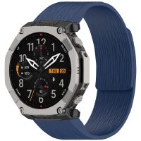eses Silikonový magnetický řemínek pro Amazfit T-Rex Ultra 2 - Modrý