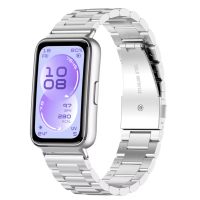 eses Kovový řemínek pro Huawei Band 11 a Huawei Band 11 Pro - Stříbrný