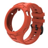 eses Silikonový řemínek pro Xiaomi Watch S5 - Oranžový