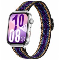 eses Elastický řemínek pro Huawei Watch Fit 3, 4, 4 Pro, 5 a 5 Pro - Vzorovaný barevný