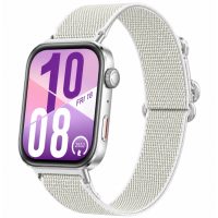 eses Elastický řemínek pro Huawei Watch Fit 3, 4, 4 Pro, 5 a 5 Pro - Béžový