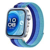 eses Nylonový řemínek pro Huawei Watch Fit 3, 4, 4 Pro, 5 a 5 Pro - Modrý