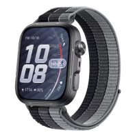 eses Nylonový řemínek pro Huawei Watch Fit 3, 4, 4 Pro, 5 a 5 Pro - Černý