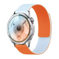 eses Silikonový magnetický řemínek - Modro oranžový, 20 mm