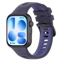 eses Silikonový sportovní řemínek pro Huawei Watch Fit 3, 4, 4 Pro, 5 a 5 Pro - Tmavě modrý
