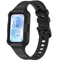 eses Silikonový náramek pro Huawei Band 11 - Černý