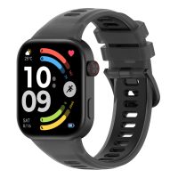 eses Silikonový řemínek pro Xiaomi Redmi Watch 4, 5, 6 a Smart Band 8 Pro, 9 Pro a 10 Pro - Černý