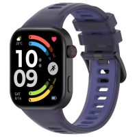 eses Silikonový řemínek pro Xiaomi Redmi Watch 4, 5, 6 a Smart Band 8 Pro, 9 Pro a 10 Pro - Modrý
