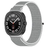 eses Nylonový řemínek pro Samsung Galaxy Watch Ultra 47 mm a Galaxy Watch Ultra2 47 mm - Šedý