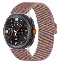 eses Nylonový elastický řemínek pro Samsung Galaxy Watch 8 a 9 - Růžový