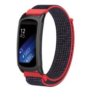 eses Nylonový řemínek růžovo-černý pro Samsung Gear Fit 2