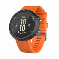 eses Silikonový řemínek pro Garmin Forerunner 45, Forerunner 45S a SWIM 2 - Oranžový