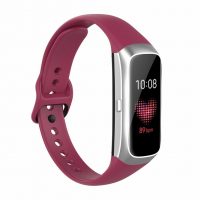 eses Silikonový řemínek pro Samsung Galaxy Fit - Vínový