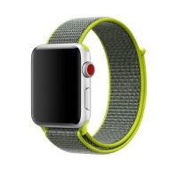 eses Nylonový řemínek pro Apple Watch - Světle žlutý 42mm, 44mm, 45mm, 49mm