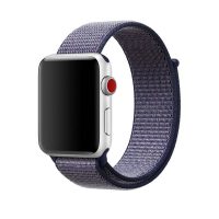 eses Nylonový řemínek pro Apple Watch - Tmavě modrý 42mm, 44mm, 45mm, 49mm