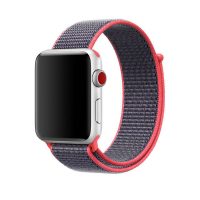 eses Nylonový řemínek pro Apple Watch - Šedo růžový 38mm, 40mm, 41mm