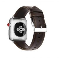 eses kožený řemínek pro Apple Watch tmavě hnědý 42mm/44mm/45mm