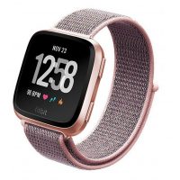 eses Nylonový řemínek pro Fitbit Versa - Růžový