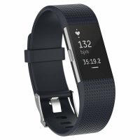 eses Silikonový řemínek pro Fitbit Charge 2 - Velikost S, tmavě modrý