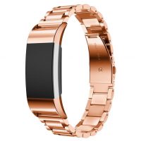 eses Kovový řemínek pro Fitbit Charge 2 - Růžovo zlatý