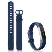eses Silikonový řemínek tmavě modrý ve velikosti L pro Fitbit Alta