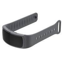 eses Silikonový řemínek pro Samsung Gear Fit 2 - Velikost L, šedý