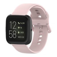 eses Silikonový řemínek pro Fitbit Versa - Velikost S, růžový