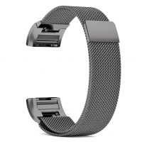 eses Milánský tah pro Fitbit Charge 3 - Černý