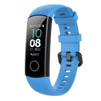 eses Silikonový řemínek pro Honor Band 4 a Honor Band 5 - Světle modrý