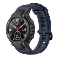 eses Silikonový řemínek pro Xiaomi Amazfit T-Rex - Modrý