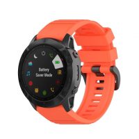 eses Sportovní silikonový řemínek pro Garmin - Lososový, QuickFit 26 mm