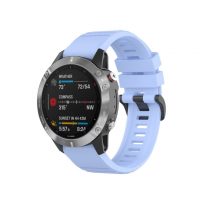 eses Sportovní silikonový řemínek pro Garmin - Světle fialový, QuickFit 22 mm