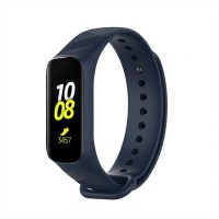 eses Silikonový řemínek pro Samsung Galaxy Fit E - Tmavě modrý