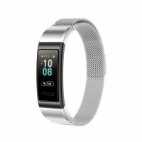 eses Milánský tah pro Huawei Band 3 Pro a 4 Pro - Stříbrný