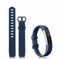 eses Silikonový řemínek pro Fitbit Alta, Alta HR a Ace - Velikost S, tmavě modrý
