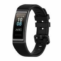 eses Silikonový řemínek pro Huawei Band 3 Pro a 4 Pro - Černý