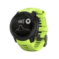 eses Silikonový řemínek pro Garmin Instinct a Instinct 2 - Světle zelený