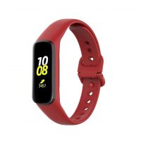 eses Silikonový řemínek pro Samsung Galaxy Fit 2 - Červený