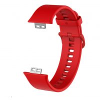 eses Silikonový řemínek pro Huawei watch fit červený