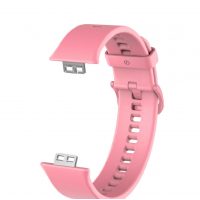 eses Silikonový řemínek pro Huawei watch fit - Růžový